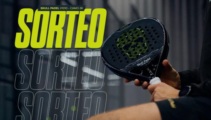 ¡Participa en el sorteo de una pala SKULL V1010 - CAMO 3K!