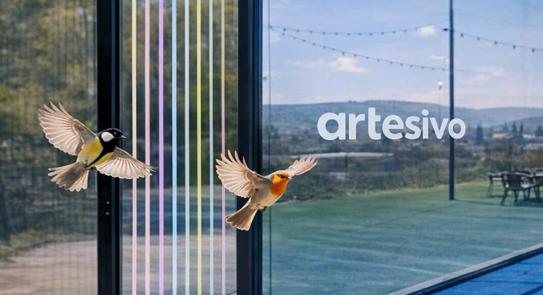 vinilos artesivo aves pistas padel
