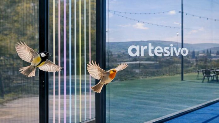 vinilos artesivo aves pistas padel