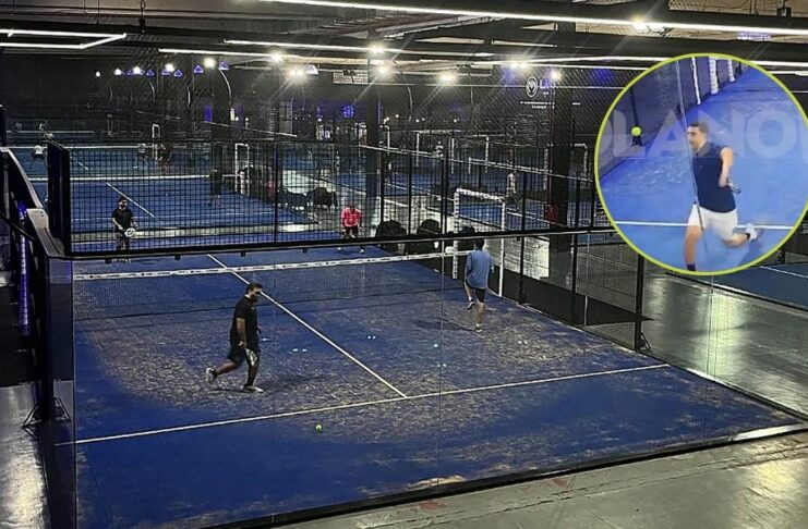 De partido casual a video viral: ¡Una contrapared que terminó inundando una pista de pádel!