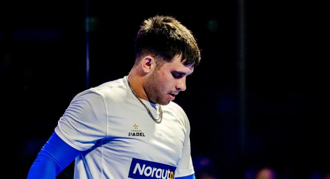 Javi Leal, primera gran baja del Gijón Premier Padel P2 por el conflicto en Oriente Medio