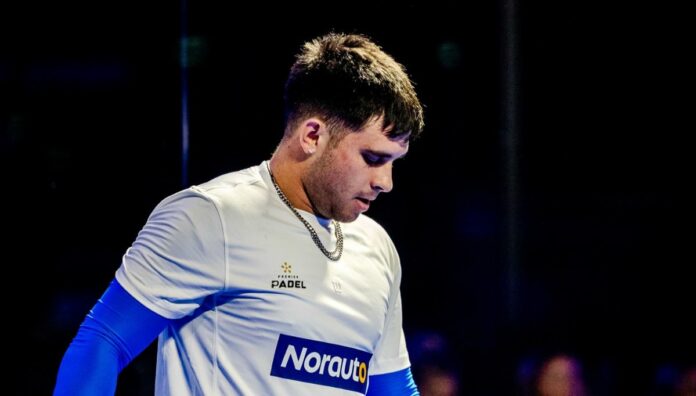 Javi Leal, primera gran baja del Gijón Premier Padel P2 por el conflicto en Oriente Medio