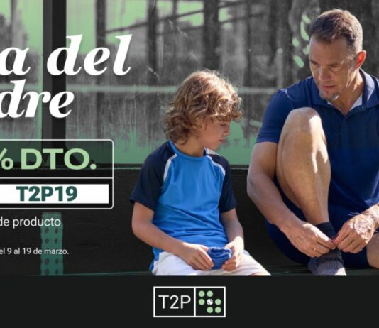Equipa a tu padre este 19 de marzo: Time2Padel lanza un descuento extra del 19 % en su selección especial