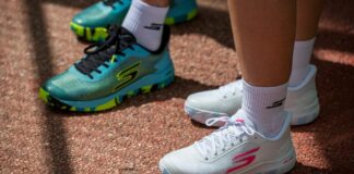 Skechers, famosa por su comodidad, presenta su nueva colección para conquistar el pádel