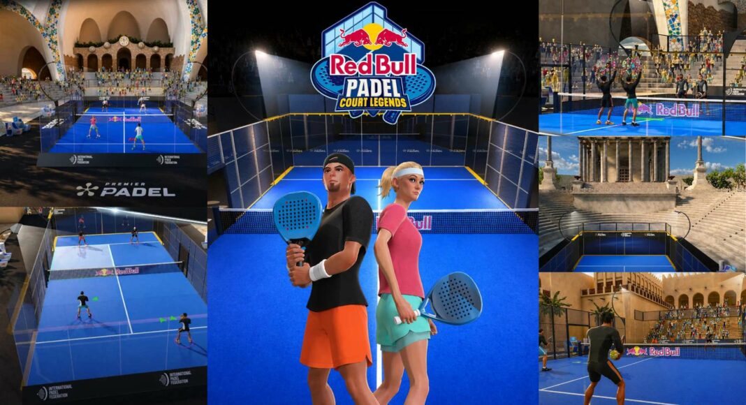 ¡El videojuego Red Bull Padel Court Legends ya está disponible!