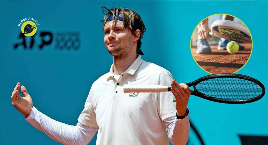 El tenista Alexander Bublik haciendo amigos en el pádel: “Si no sabes jugar dobles, juegas pádel”