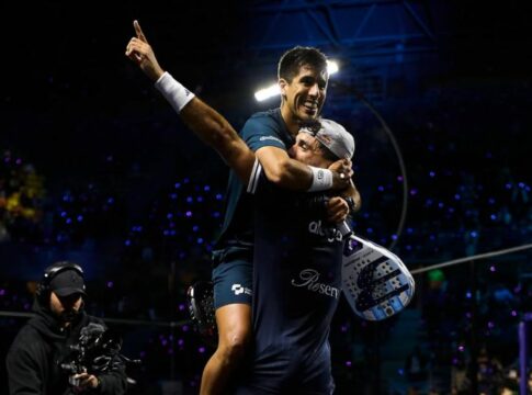 Chingalán dominates the men's final at the Buenos Aires P1 and challenges Coello and Tapia's lead