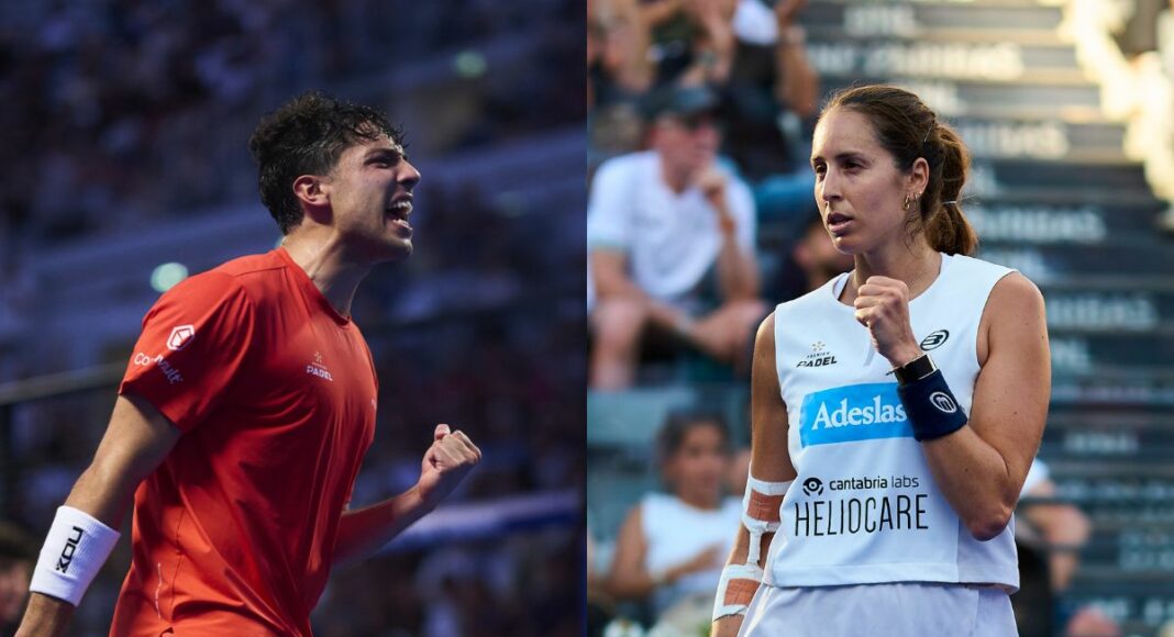 Agustín Tapia y Gemma Triay recortan distancias en el ranking de jugadores en activo con más títulos