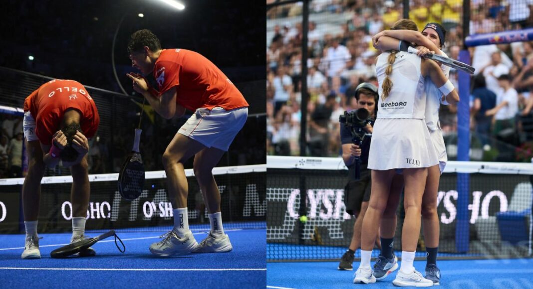Los números 1 vuelven a reinar en Roma: Coello–Tapia y Brea–Triay conquistan el Italy Major 2026