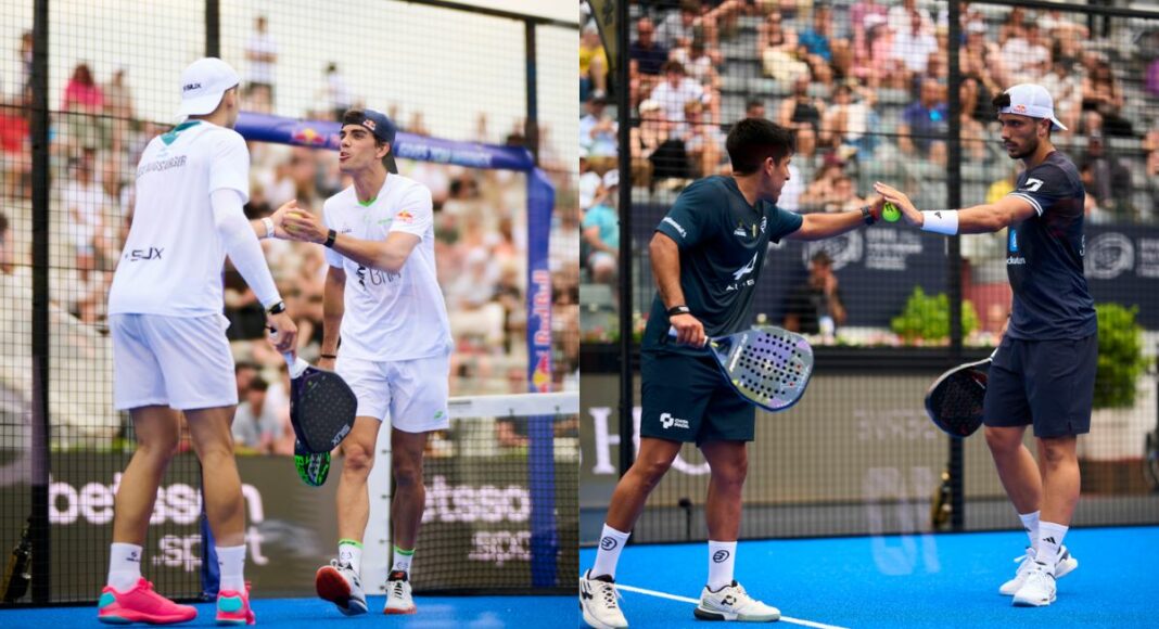 ¡Este sábado tendremos un nuevo duelo entre Chingotto y Galán ante Lebrón y Augsburger! Estos son los partidos y horarios de las semifinales del Italy Major 2026