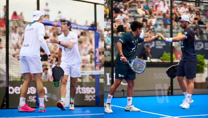 ¡Este sábado tendremos un nuevo duelo entre Chingotto y Galán ante Lebrón y Augsburger! Estos son los partidos y horarios de las semifinales del Italy Major 2026