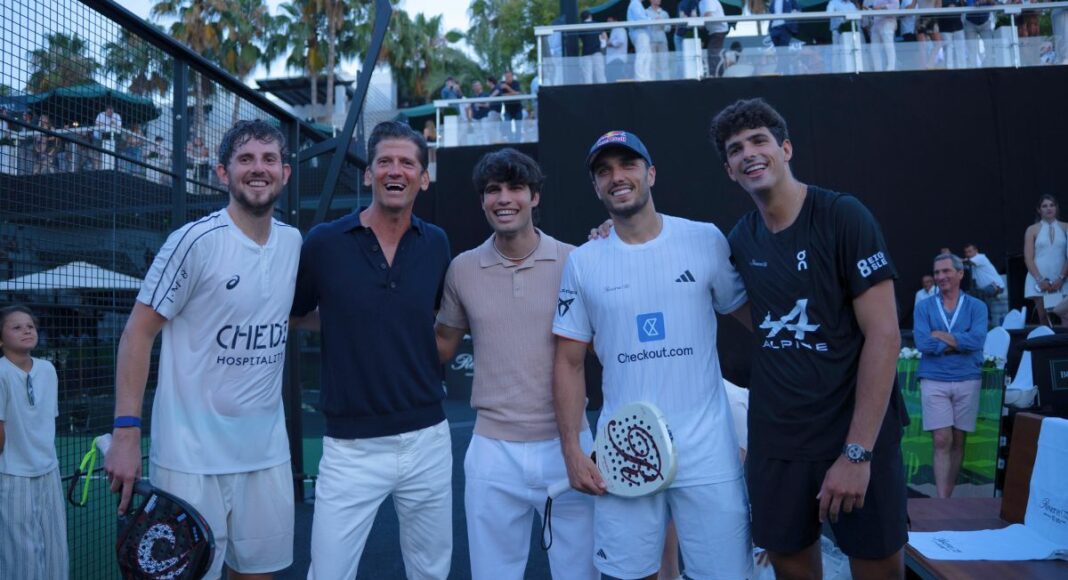 La Reserve Cup Marbella 2026 arrancó con su primeros partidos y con un espectador de lujo, Carlos Alcaraz