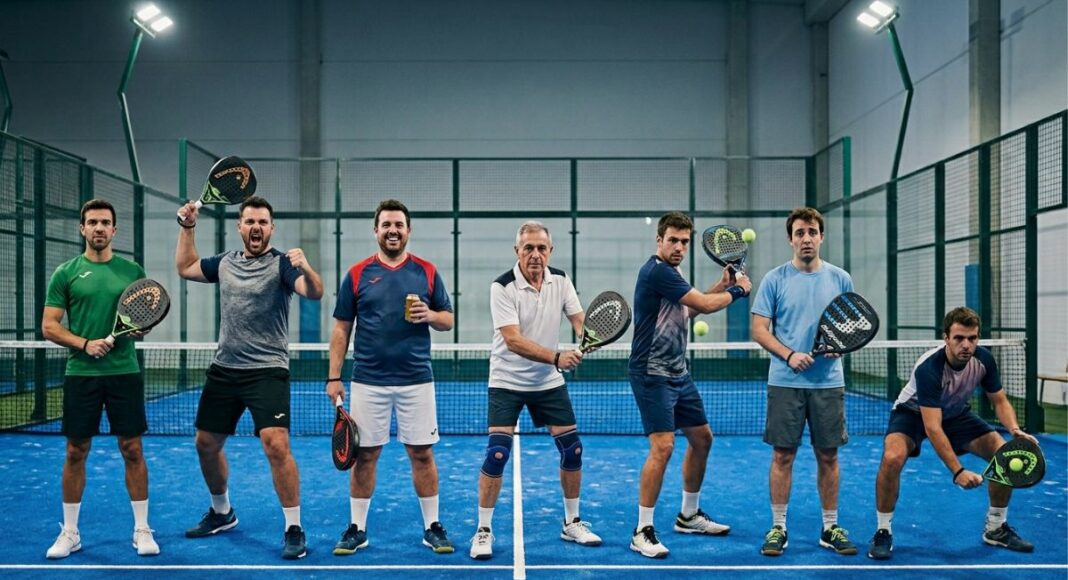 Los 7 tipos de jugador amateur que existen en todos los clubes de pádel