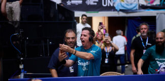 Paquito Navarro acapara el show en los cuartos de final del Malaga P1