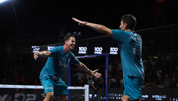 Paquito y Di Nenno vencen a Lebron y Augsburger en las semifinales del Bordeaux P2