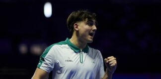 El impresionante dato que nos dejó Goñi ante los números 1 en los cuartos del Málaga P1