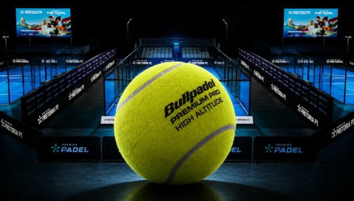 El Pretoria P1 se jugará con una bola Bullpadel que parece pinchada y que nadie puede comprar