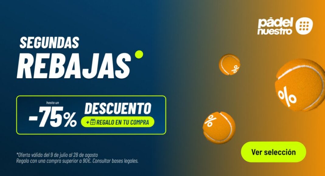 Equípate como tus ídolos: las rebajas de Pádel Nuestro coinciden con el Málaga Premier Padel P1