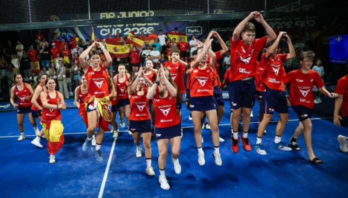 España campeona del FIP Junior Euro Padel Cup 2026