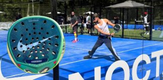Nike enseña sus primeras palas de pádel en el NOCTA Manor 2026