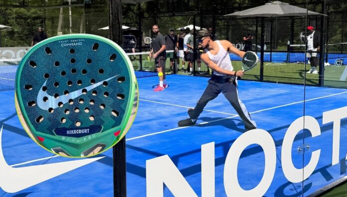 Nike enseña sus primeras palas de pádel en el NOCTA Manor 2026