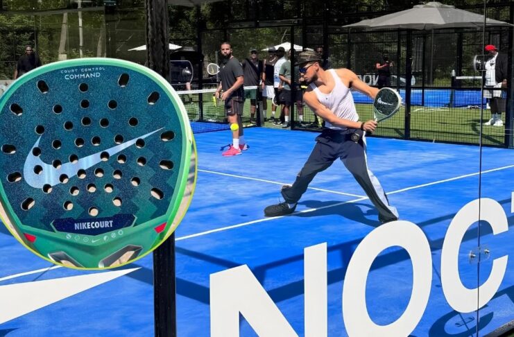 Nike enseña sus primeras palas de pádel en el NOCTA Manor 2026