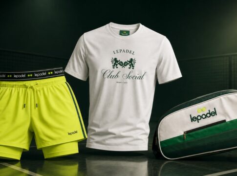 We’re giving away this fantastic pack – comprising a T-shirt, trousers and a padel bag – in partnership with lepadel!