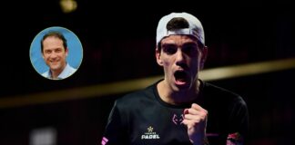 Jean-Christophe Verborg sobre Lebrón: "Quizás sea un poco como el McEnroe del pádel. O lo amas o lo odias"