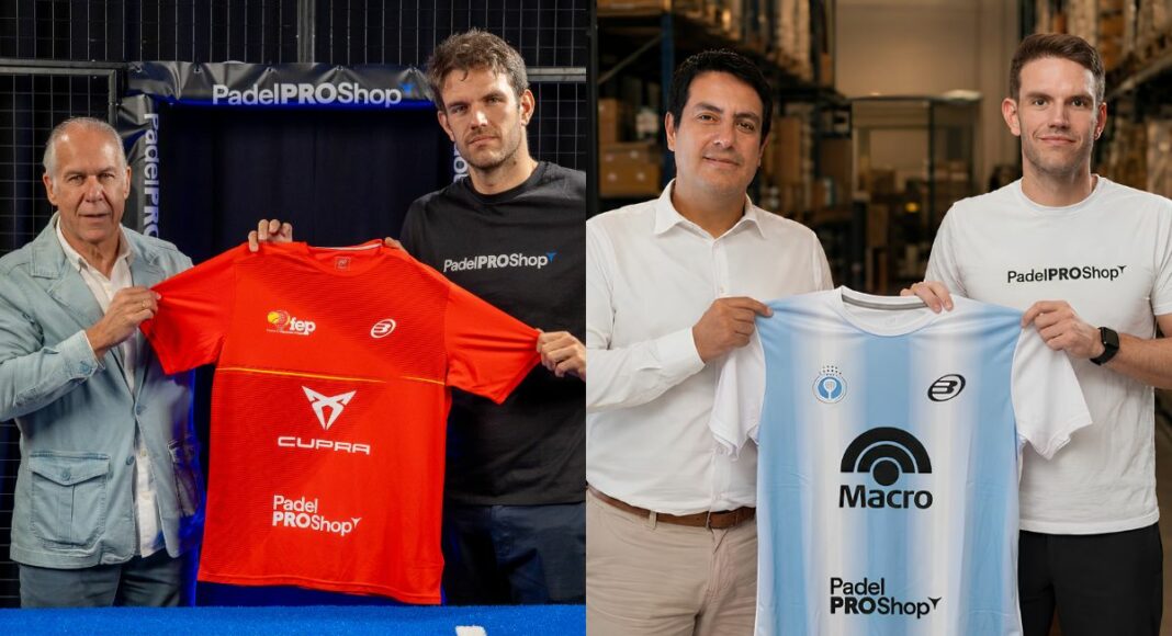 PadelPROShop se convierte en patrocinador oficial de España y Argentina de cara al Mundial de Doha