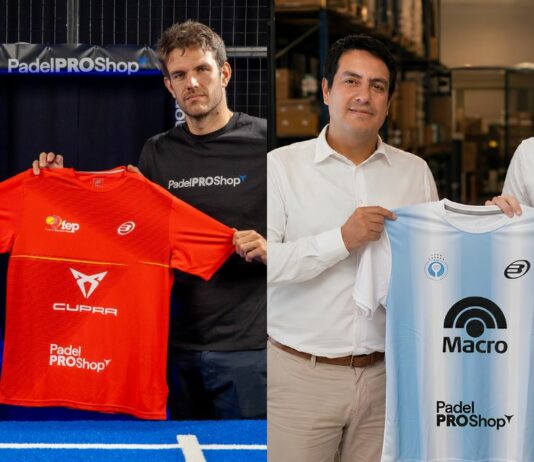 Golpe sobre la mesa de PadelPROShop: ¡Patrocinador oficial de España y Argentina en el Mundial de Pádel! PadelPROShop se convierte en patrocinador oficial de España y Argentina de cara al Mundial de Doha