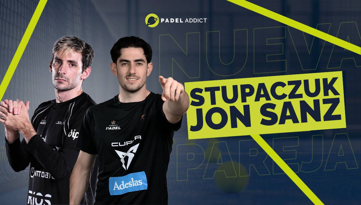 Stupa y Jon Sanz: nueva pareja oficial en el pádel
