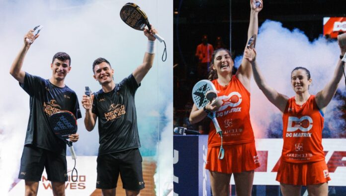 DC Matrix y Mexico Waves conquistan la Pro Padel League de Los Ángeles