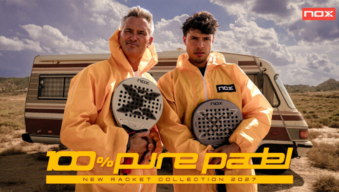 NOX presenta su coleccion 2027 100 pure padel