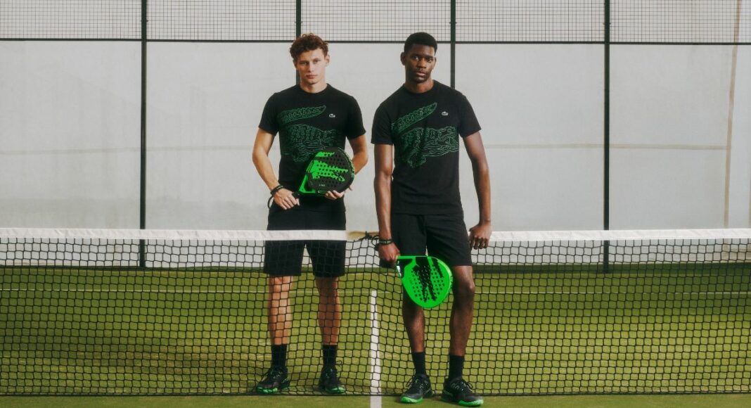 The crocodile is now playing padel: here’s a look at Lacoste’s first collection for 20x10