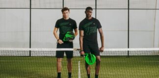 The crocodile is now playing padel: here’s a look at Lacoste’s first collection for 20x10