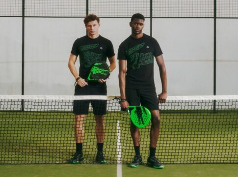 The crocodile is now playing padel: here’s a look at Lacoste’s first collection for 20x10