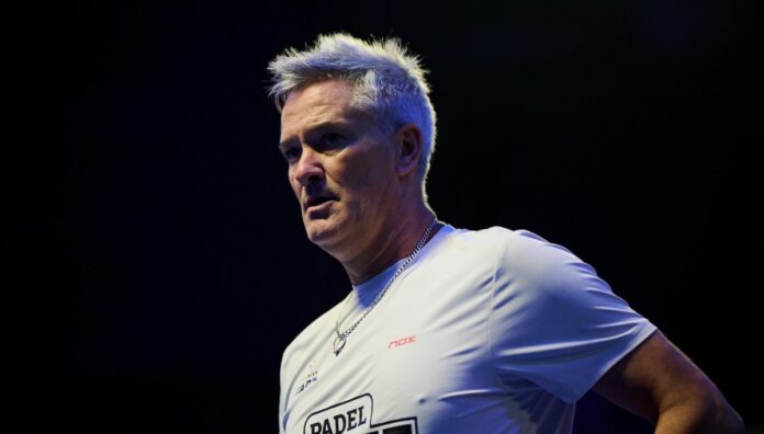 Lamperti da un paso al lado en Premier Padel, pero no piensa soltar la pala