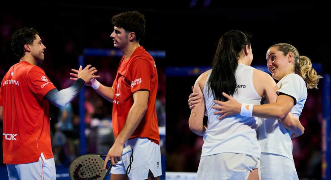 Coello/Tapia y Sánchez/Ustero, campeones del Rotterdam P2
